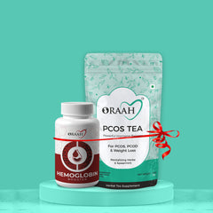 Oraah PCOS PCOD TEA Spearmint Flavour combo