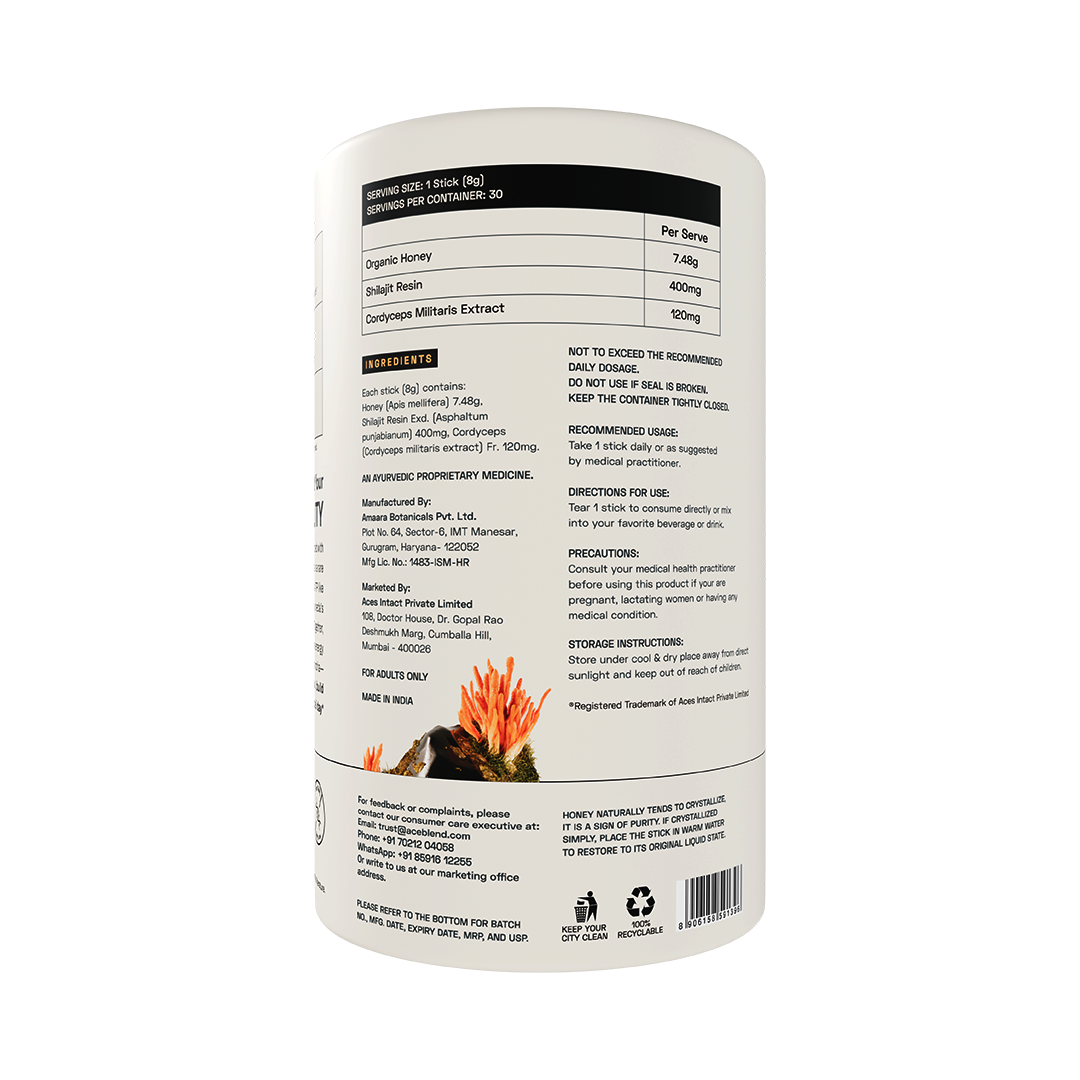 Ace Blend TRUBLK Shilajit  Sticks