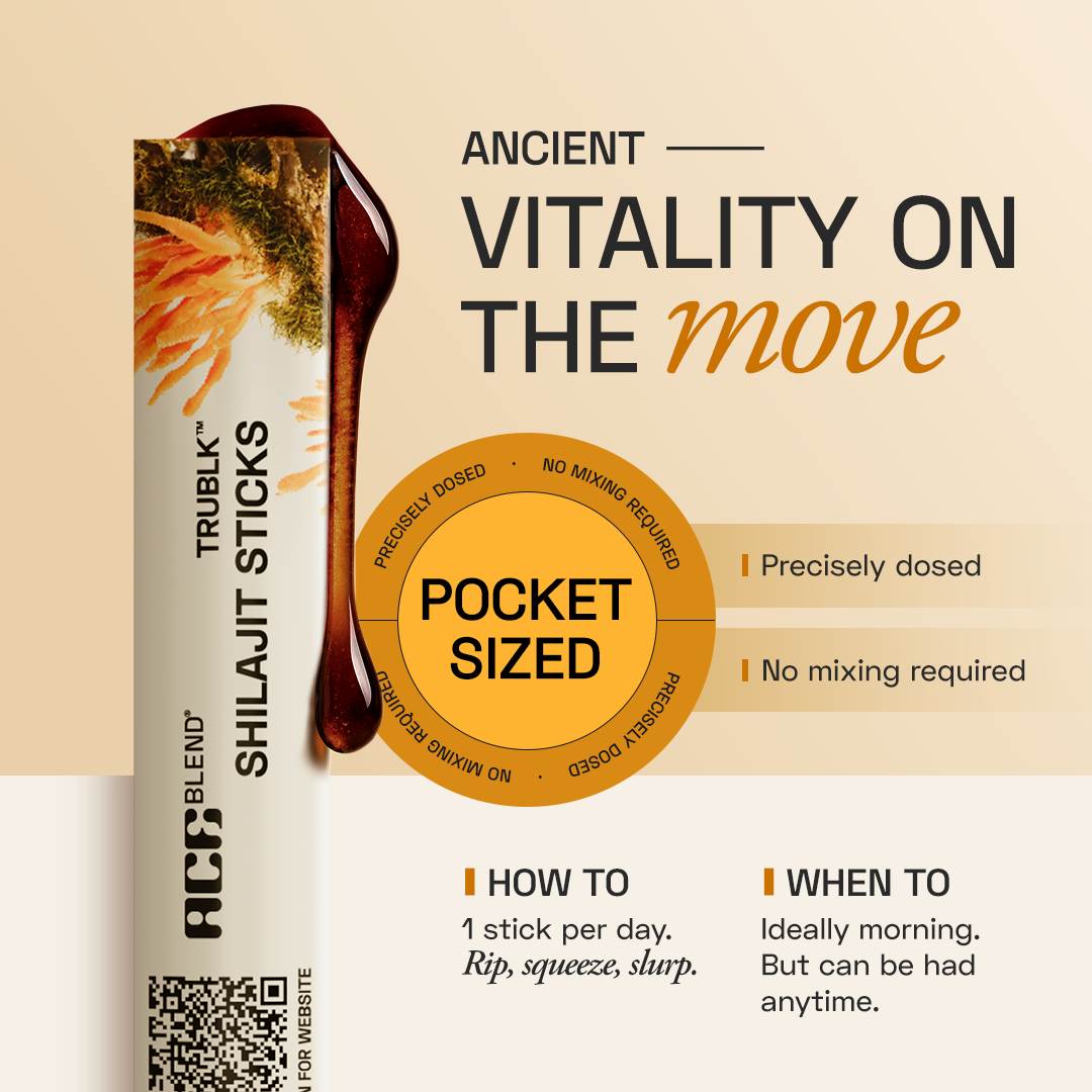 Ace Blend TRUBLK Shilajit  Sticks