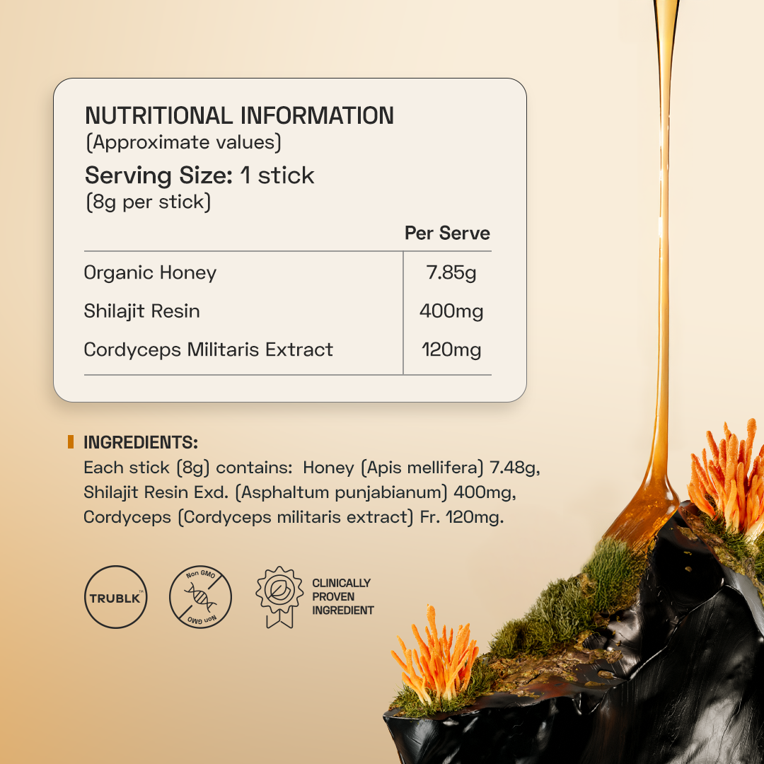 Ace Blend TRUBLK Shilajit  Sticks