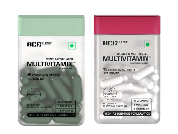 Ace Blend Men's & Women's Methylated Multivitamins