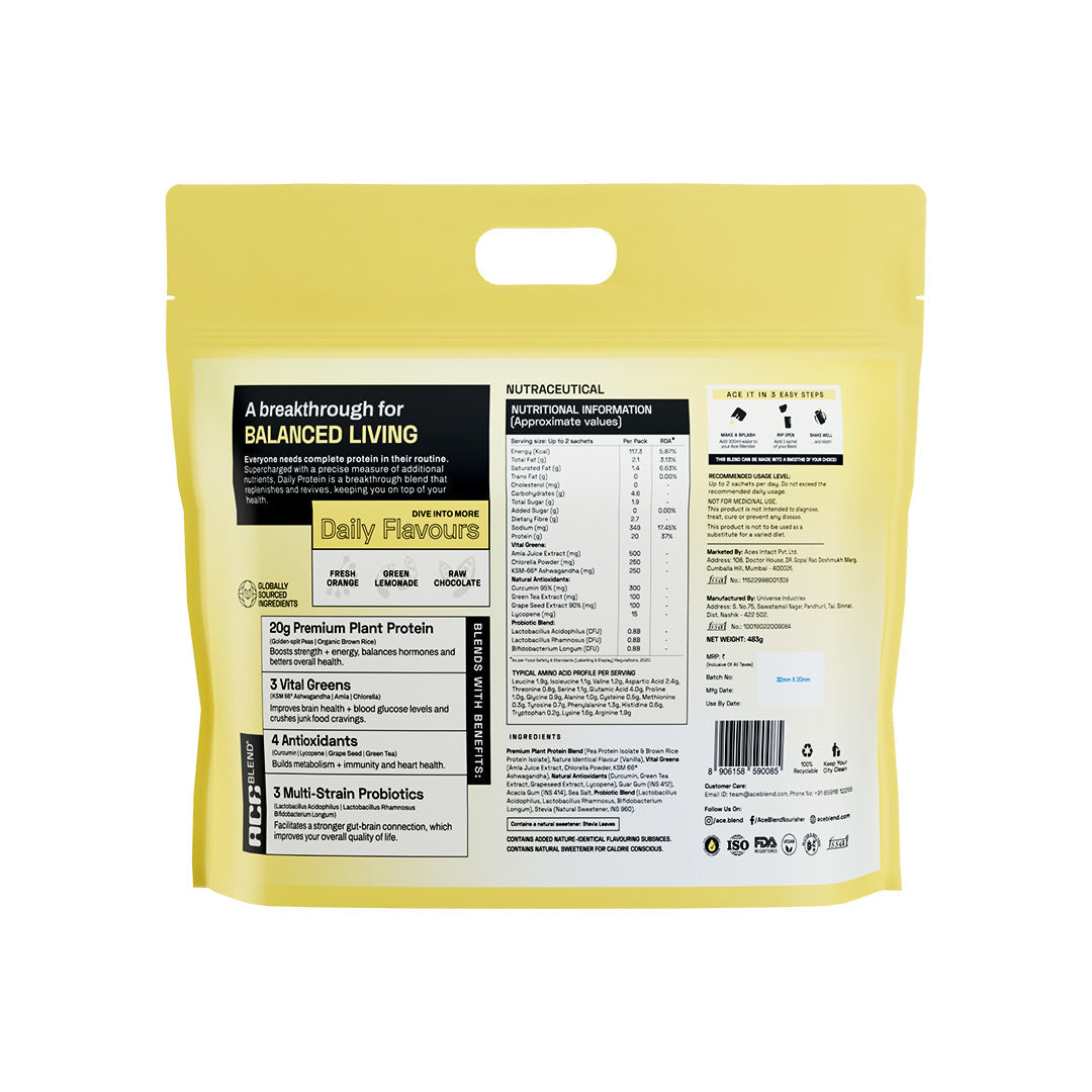 Ace Blend Premium Plant Protein | Daily
