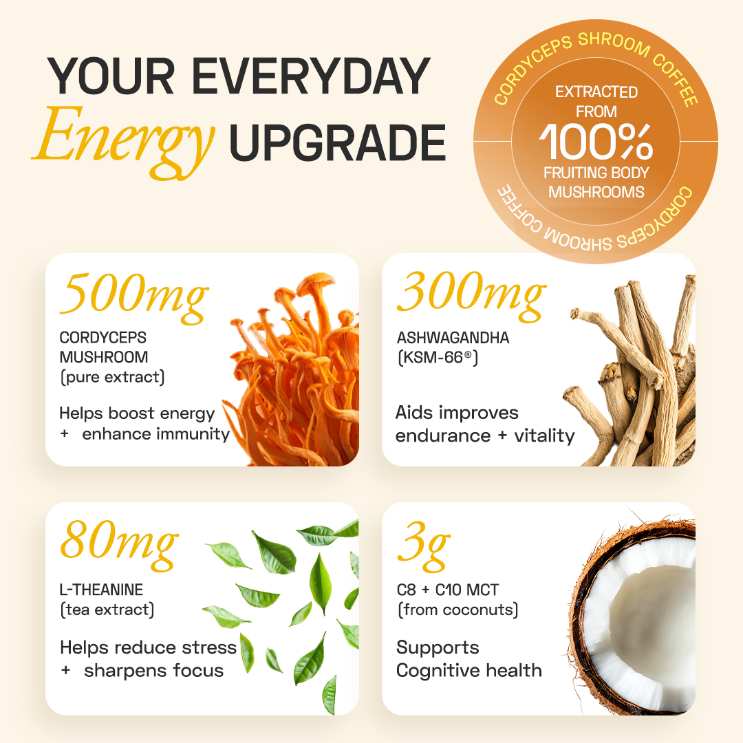 Ace Blend Cordyceps Shroom Coffee