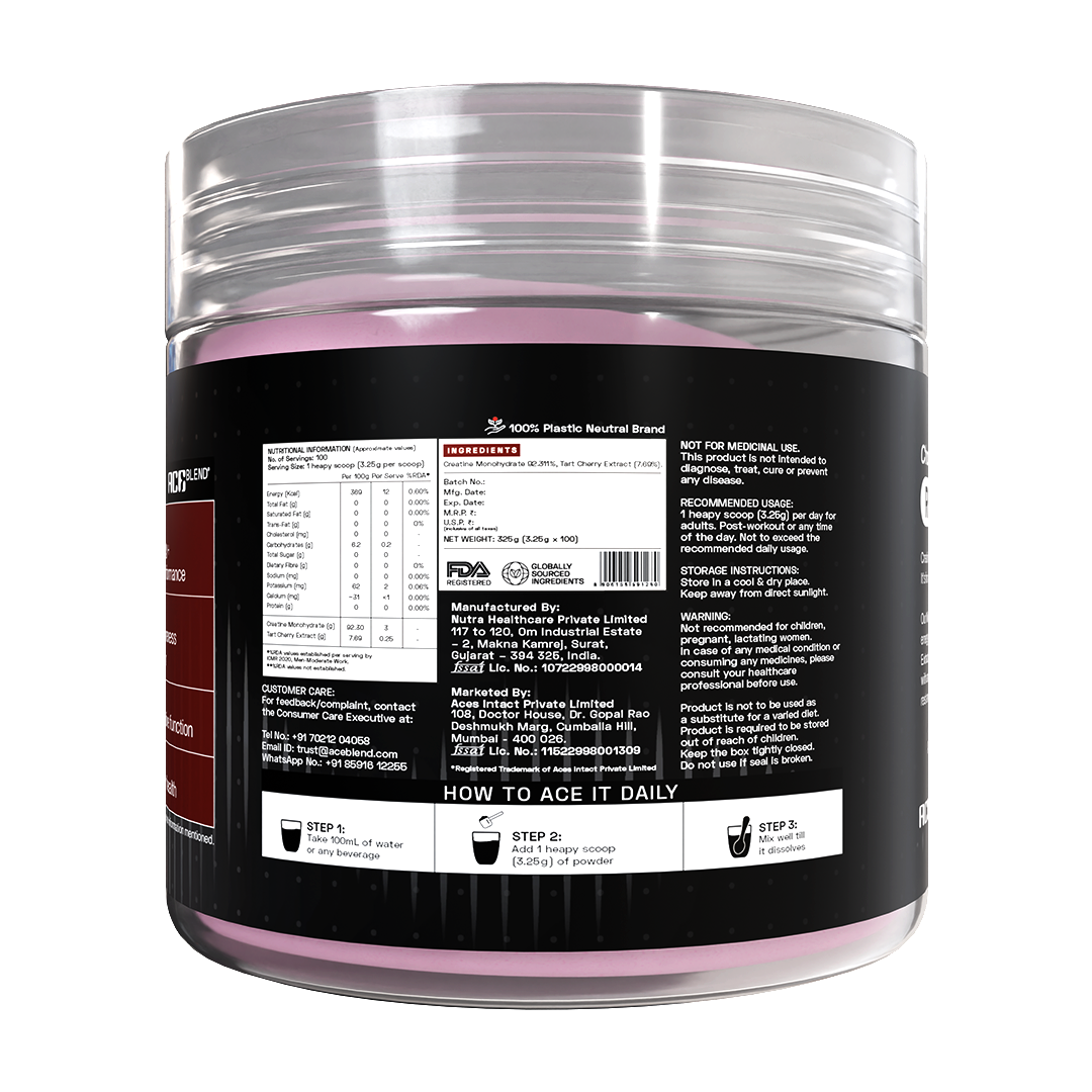Ace Blend Rise Creatine Monohydrate | World&