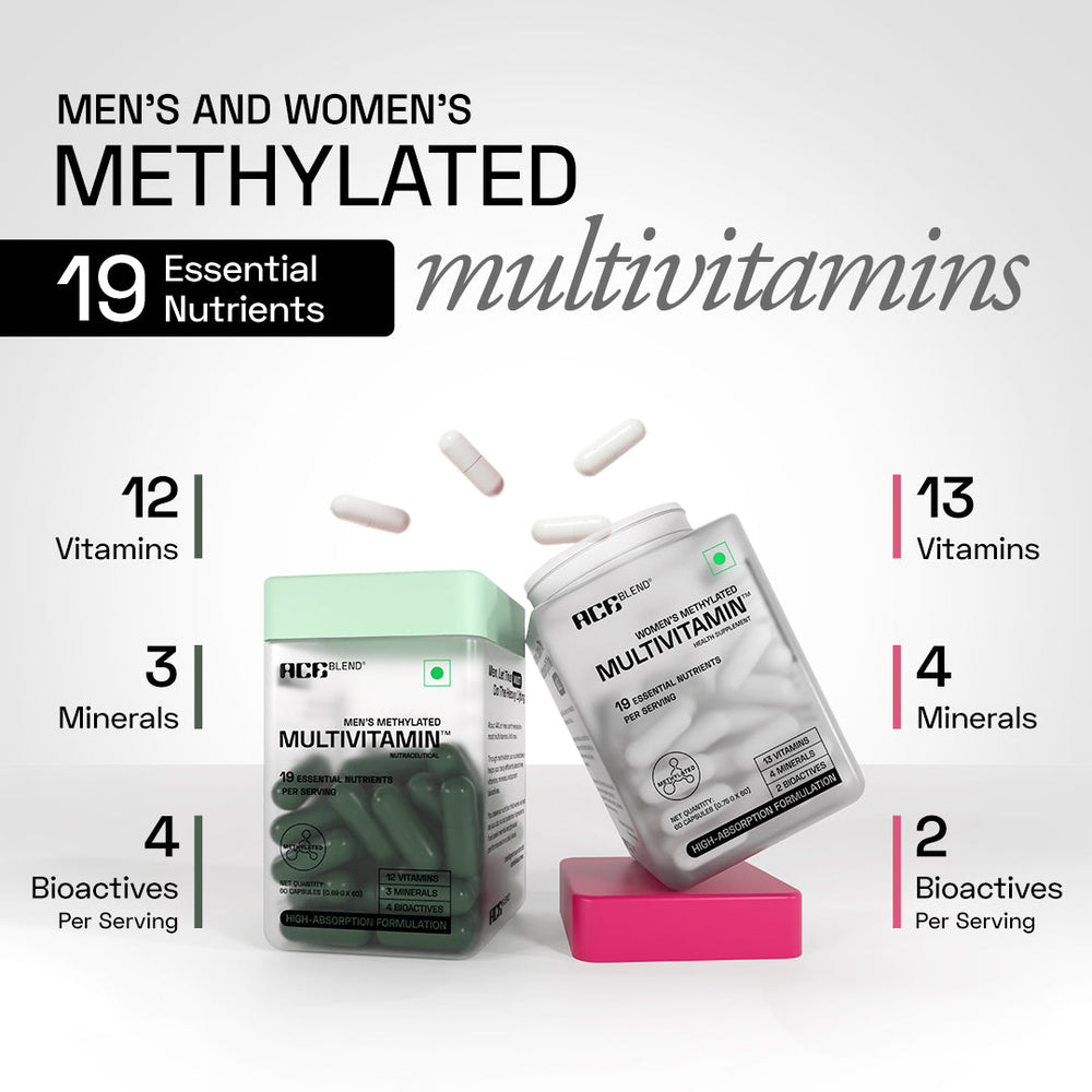 Ace Blend Men's & Women's Methylated Multivitamins