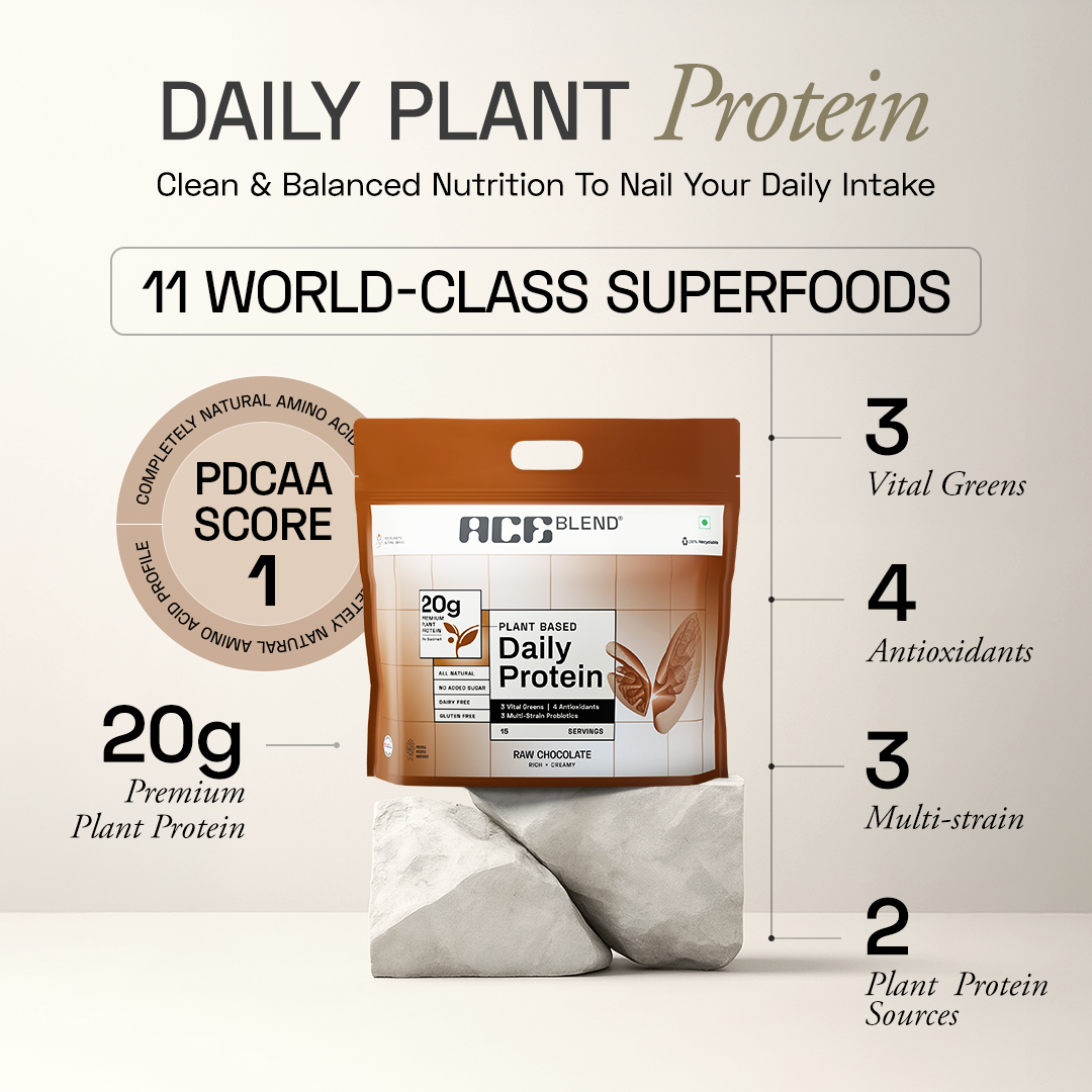 Ace Blend Premium Plant Protein | Daily