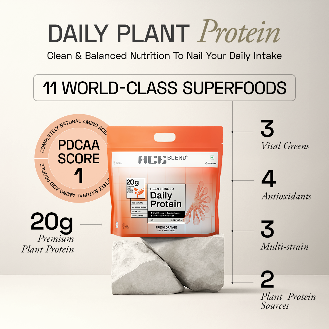 Ace Blend Premium Plant Protein | Daily