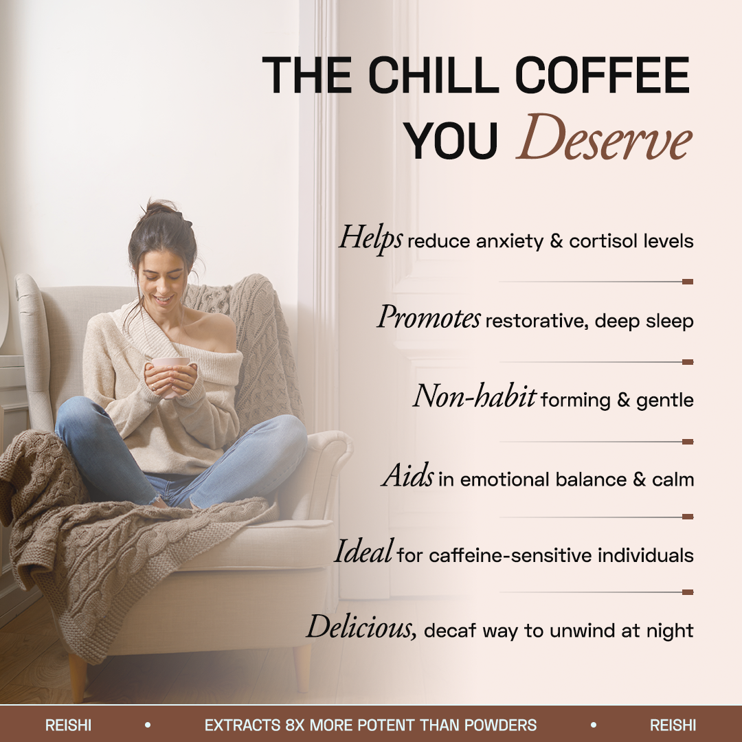 Ace Blend Reishi Shroom Coffee (Decaf)