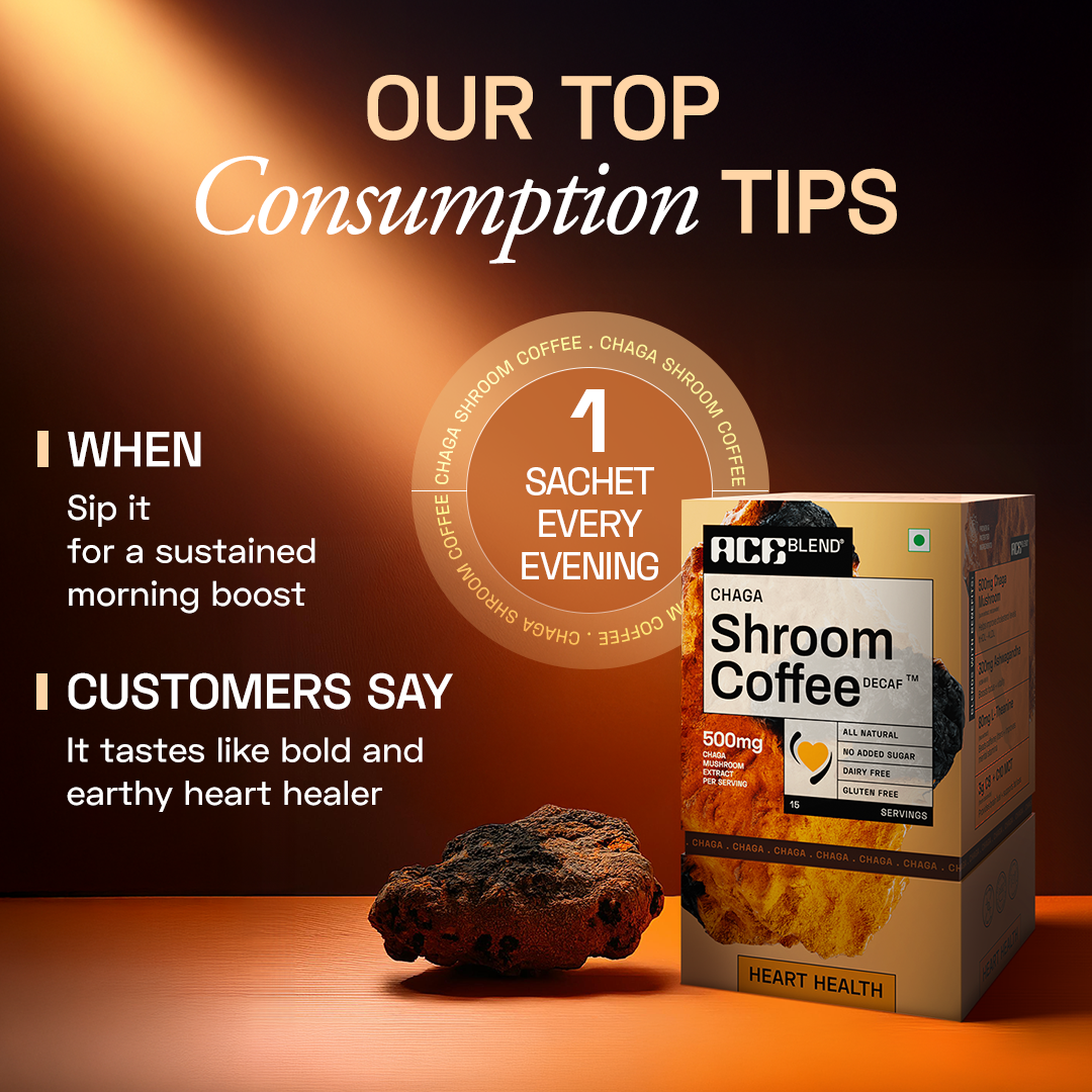 Ace Blend Chaga Shroom Coffee (Decaf)