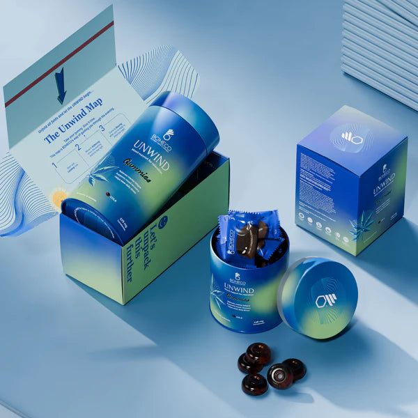 Boheco - UNWIND Relaxation & Mood Support Gummies Flavour Cola