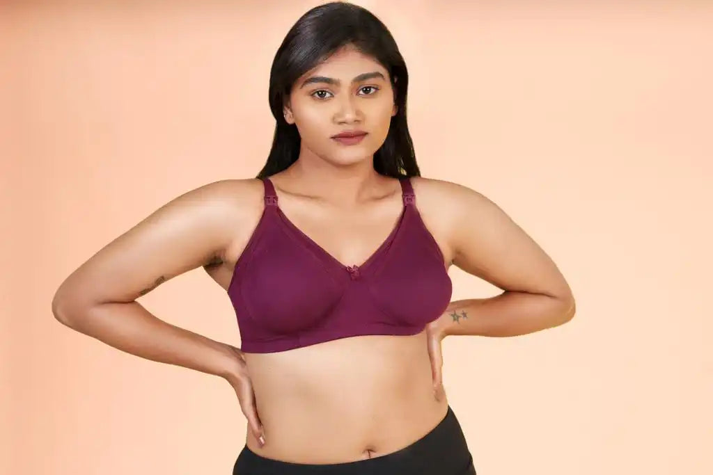 Wine Nakd Non Padded Maternity Bamboo Bra