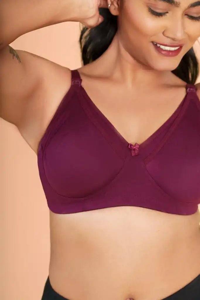 Wine Nakd Non Padded Maternity Bamboo Bra