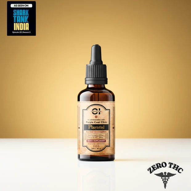 CannazoIndia Placidiol: Pure CBD Drops (THC-Free) for Epilepsy, Autism and Neurological Support