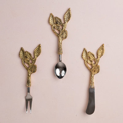 Patram lead-free dessert spoons