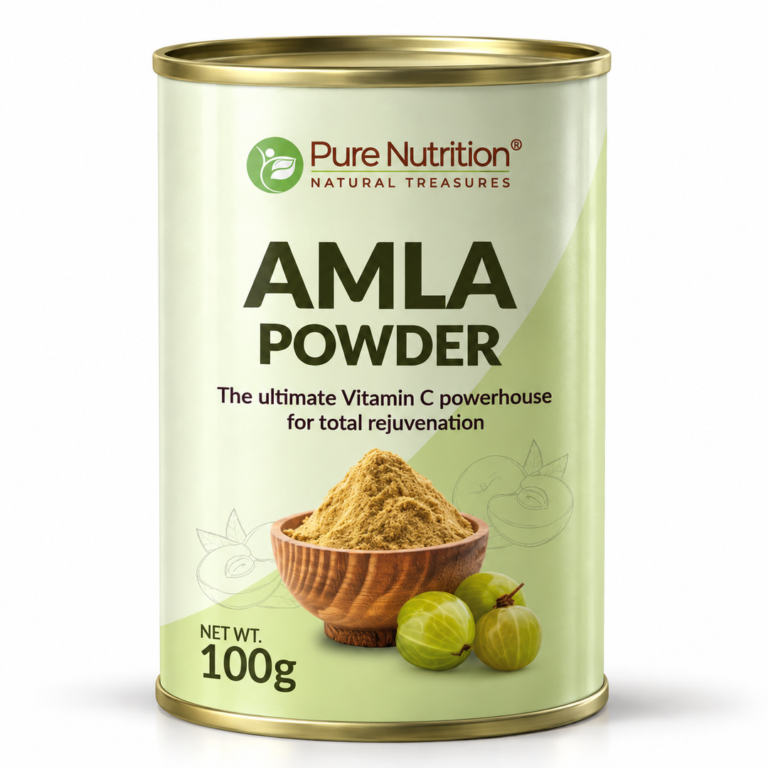 Organic Amla Powder  Natural Vitamin C | Hair, Skin & Immunity Support