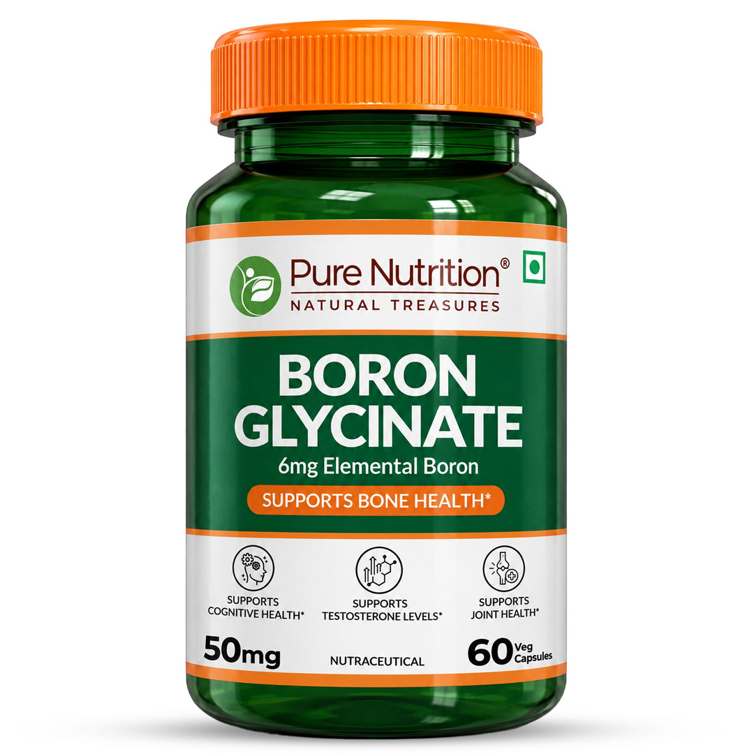 Boron Glycinate 6mg – Bone Strength, Hormone & Mineral Support