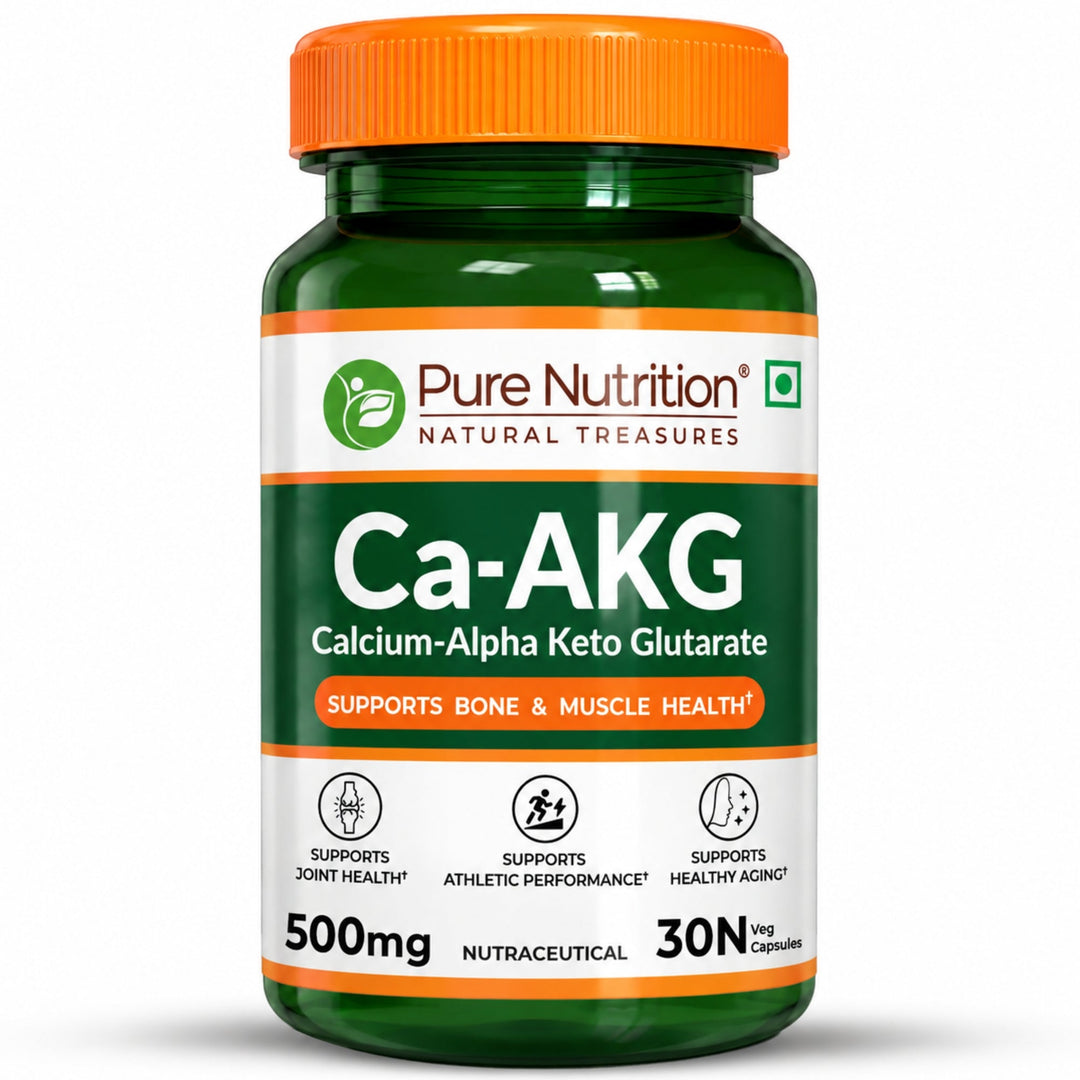 Pure Nutrition Ca-AKG | Calcium Alpha-Ketoglutarate 500mg