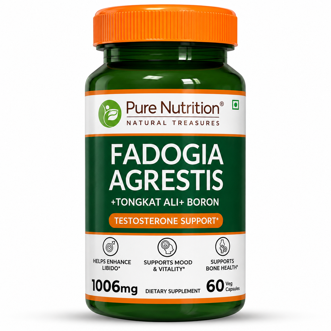 Pure Nutrition Fadogia Agrestis, Tongkat Ali & Boron | Men&