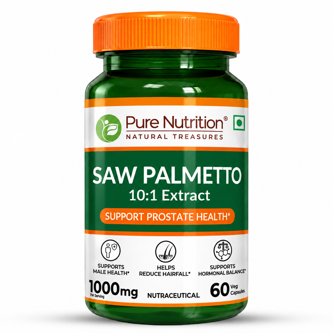 Saw Palmetto Supplement  Prostate Health, Hair Growth & Urinary Support