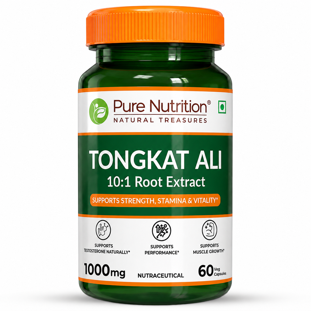 Tongkat Ali  Natural Vitality, Stamina & Energy Herb for Men | 60 Capsules