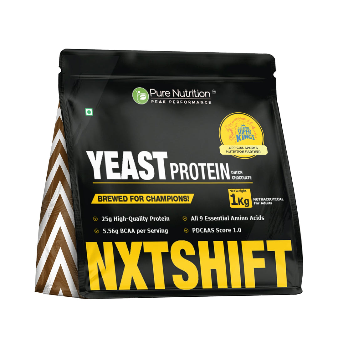 NXTShift Yeast Protein Powder 1kg Complete Plant-Based Amino Acids