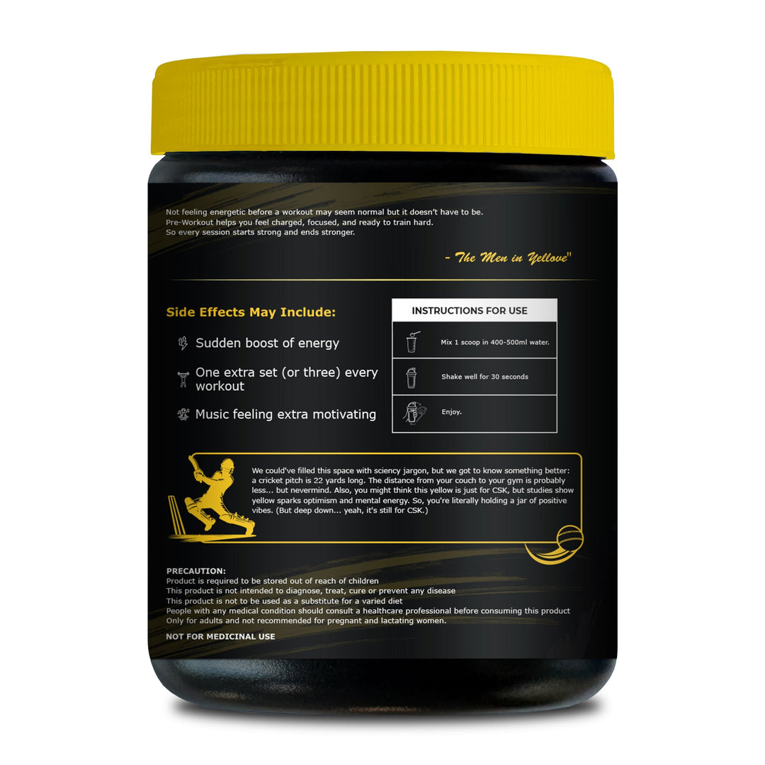 NXTShift Pre-Workout  Caffeine, L-Theanine & Citrulline for Energy & Focus