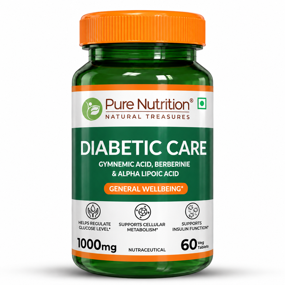 Glucose Metabolism Support  Gymnemic Acid, Berberine & ALA | Veg Tablets