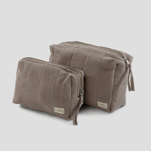 Aplito Georgian Toiletry Bag Set - Set of 2