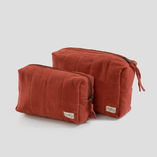 Aplito Georgian Toiletry Bag Set - Set of 2