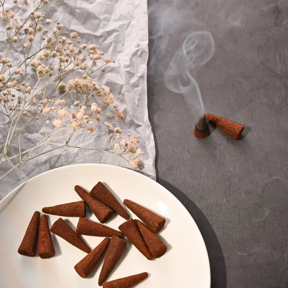 Pravaah Unnati Hand Rolled Incense Cones |  Inspire Prosperity