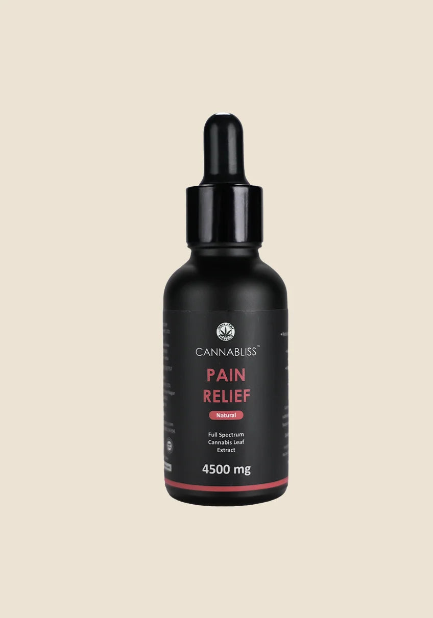 India Hemp Organics PAIN RELIEF with 15% Cannabis Leaf Extract + Hemp Seed Oil
