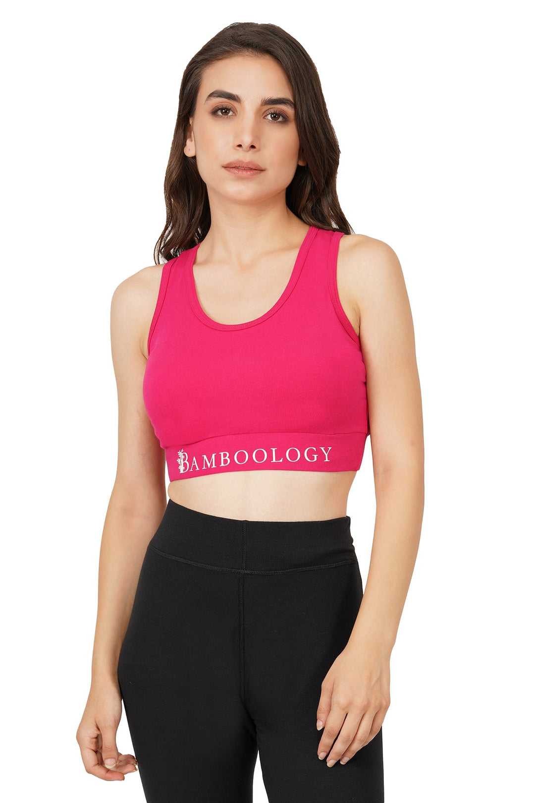 Bamboology Trends Bamboo Fabric Non Padded Sports Bra | Bold