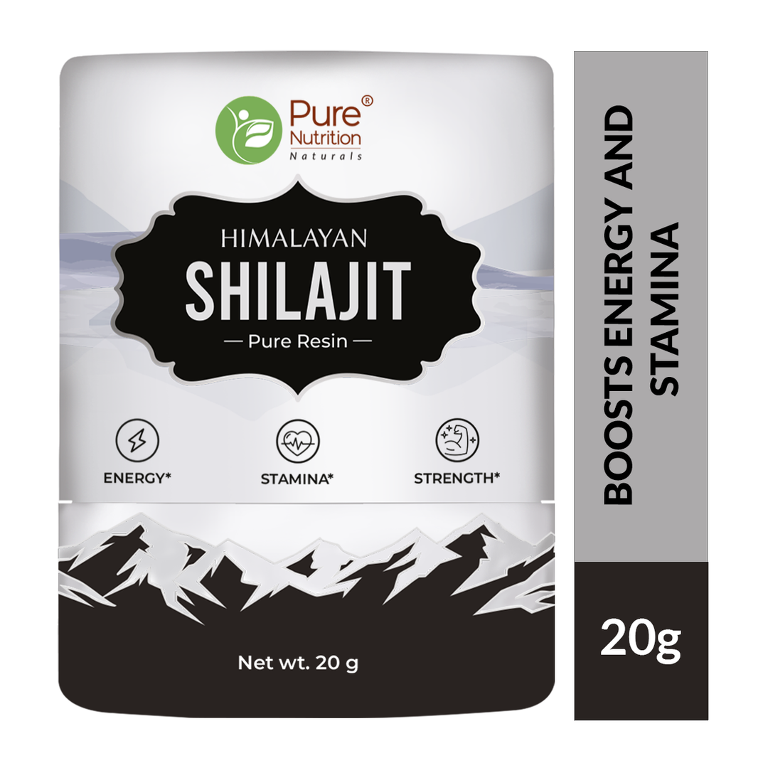 Pure Himalayan Shilajit Resin 20g Authentic Mineral Extract