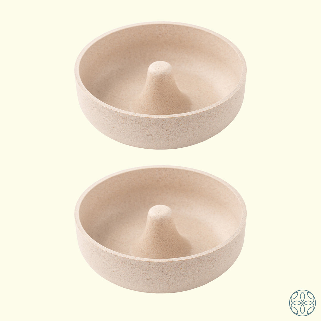 Irida Naturals Rice Husk Bubble Bowl Mid - 350 ML