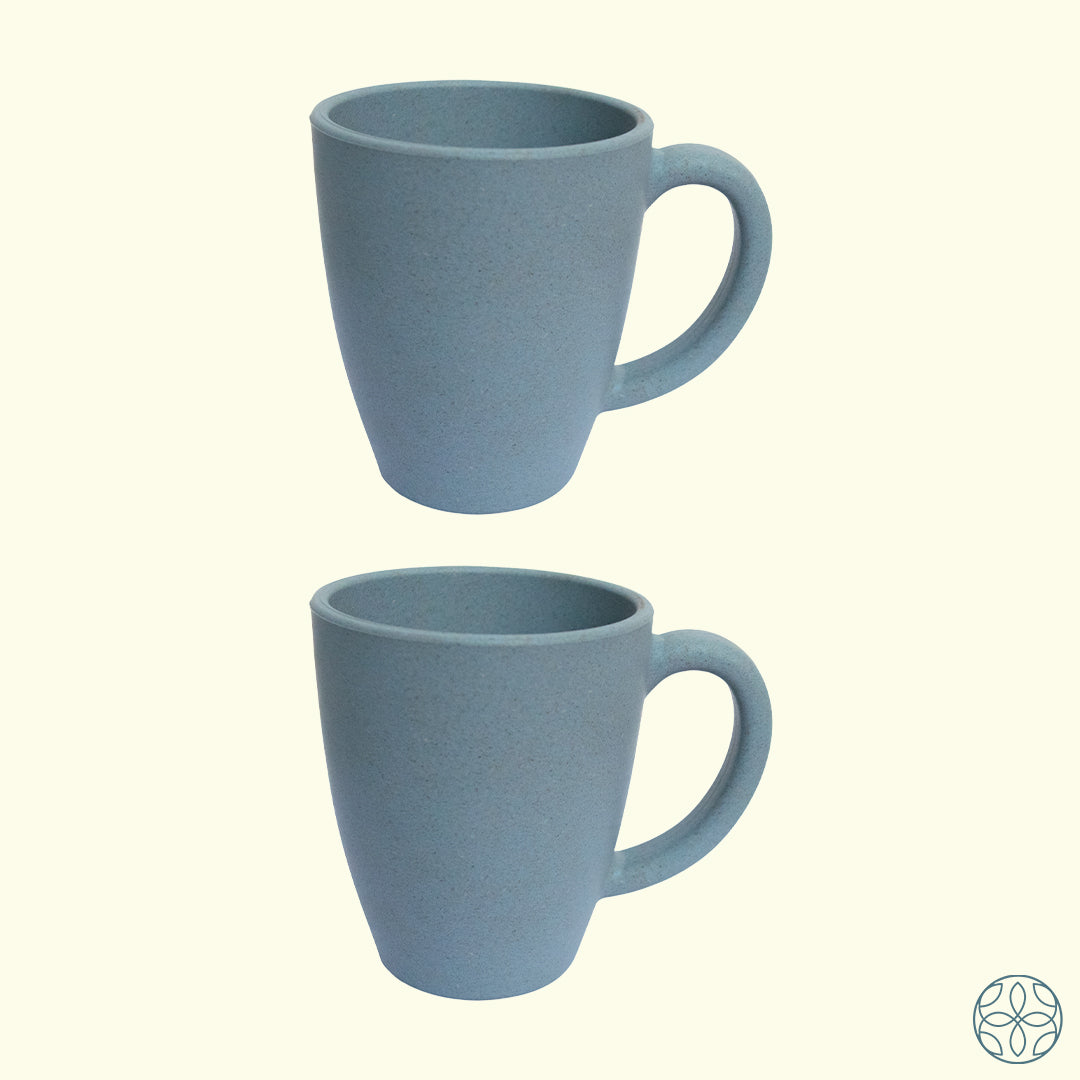 Irida Naturals Rice Husk Coffee Mugs - 300ml