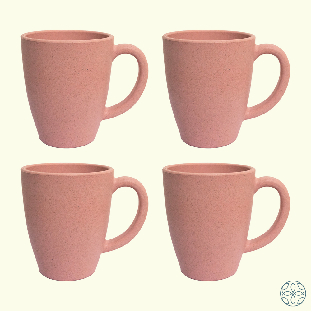 Irida Naturals Rice Husk Coffee Mugs - 300ml