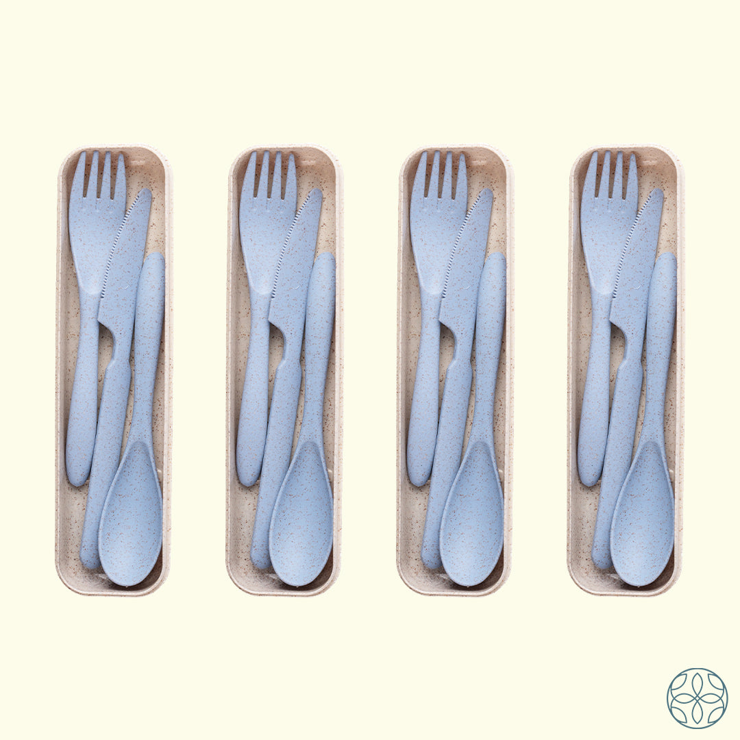 Irida Naturals Wheat Straw Cutlery