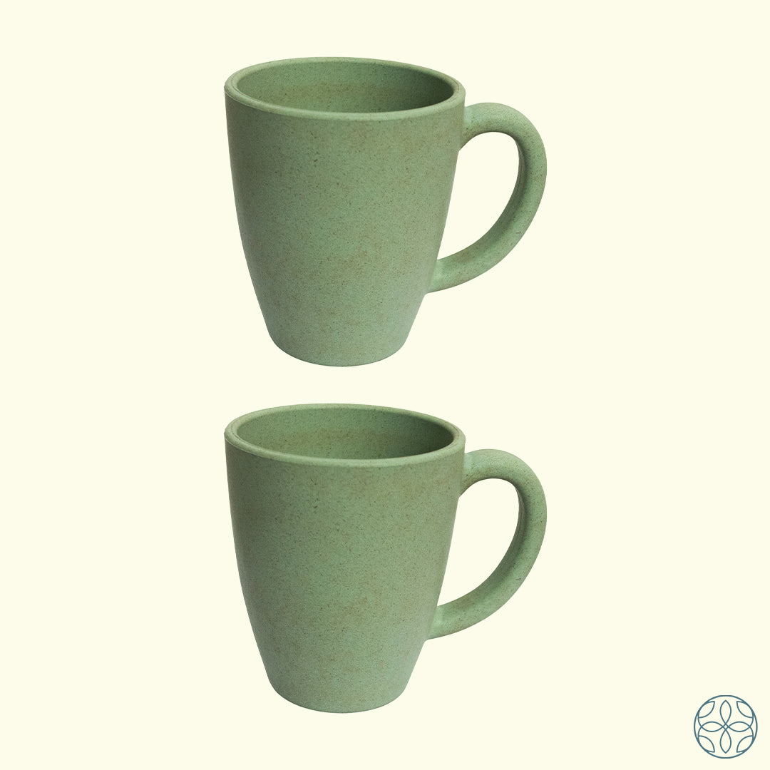 Irida Naturals Rice Husk Coffee Mugs - 300ml