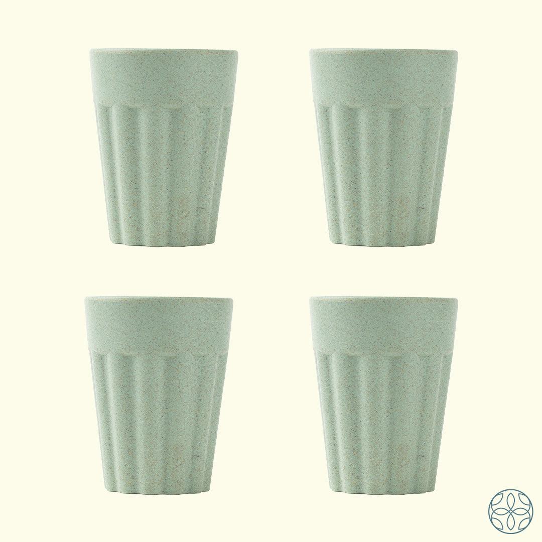 Irida Naturals Rice Husk Cutting Chai Cups