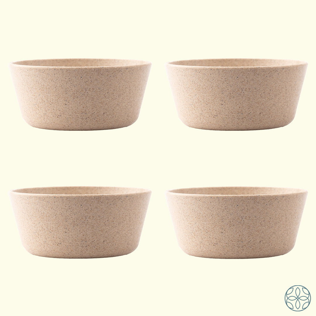 Irida Naturals Rice Husk Curry Bowls