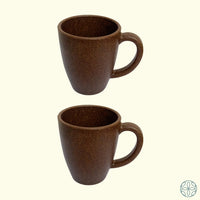 Irida Naturals Rice Husk Coffee Mugs - 300ml