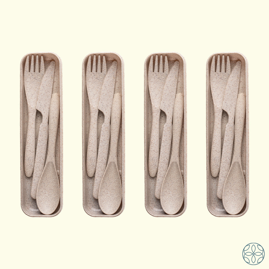 Irida Naturals Wheat Straw Cutlery