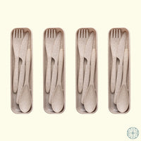 Irida Naturals Wheat Straw Cutlery