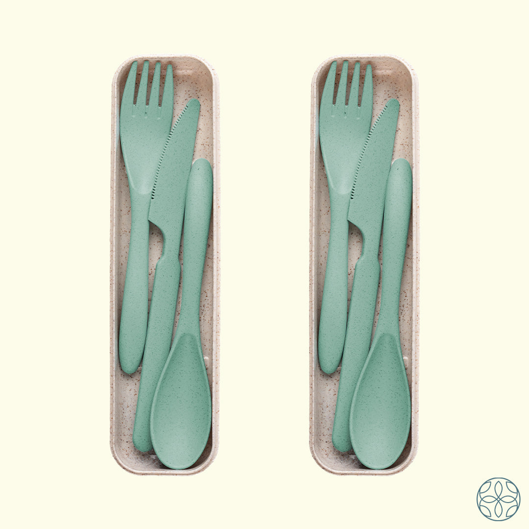 Irida Naturals Wheat Straw Cutlery