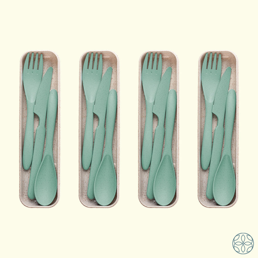 Irida Naturals Wheat Straw Cutlery