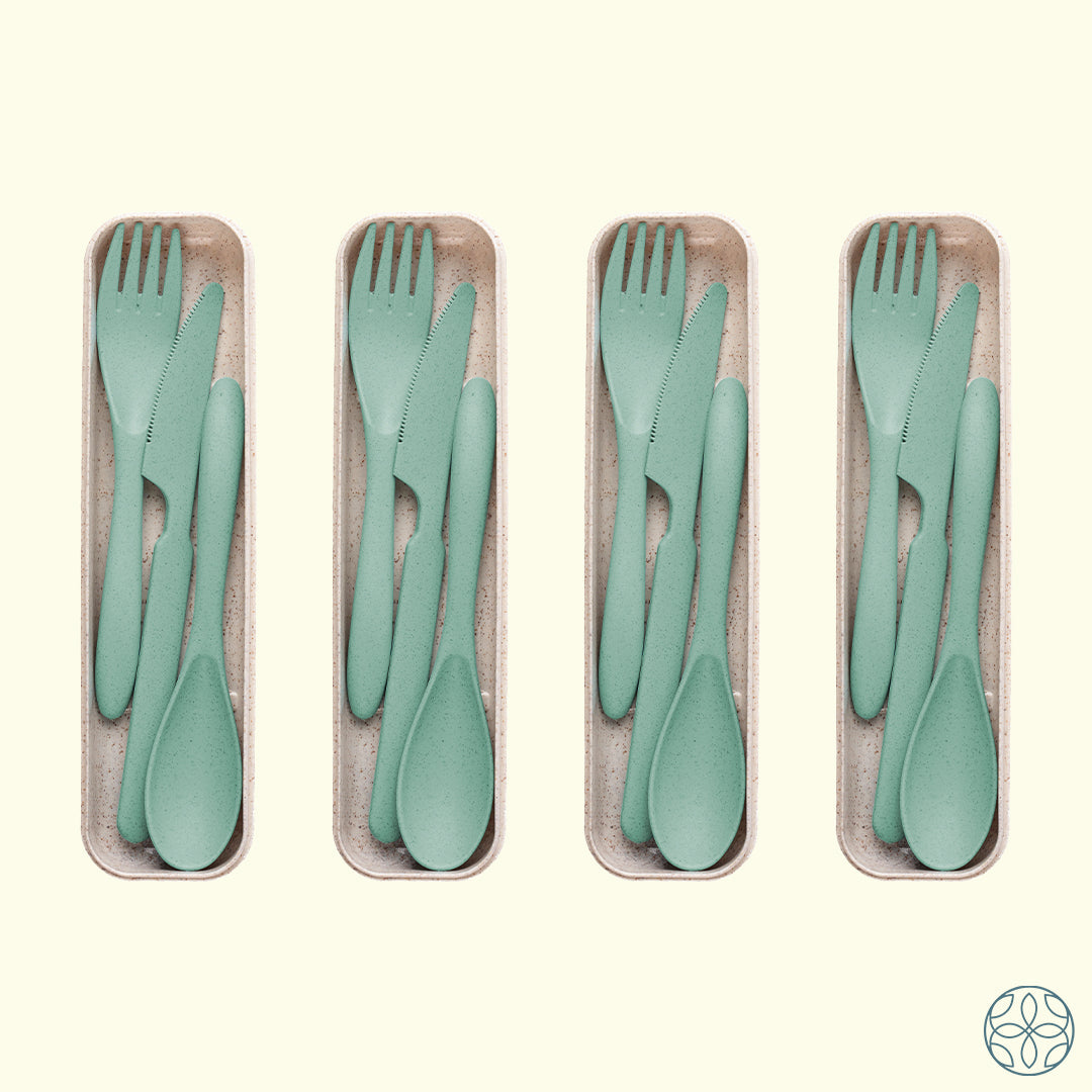 Irida Naturals Wheat Straw Cutlery