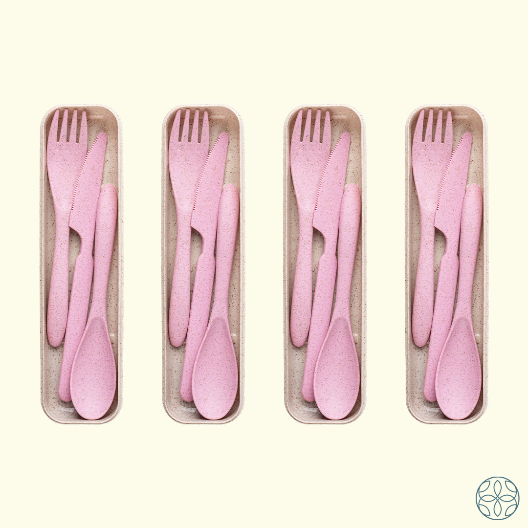 Irida Naturals Wheat Straw Cutlery