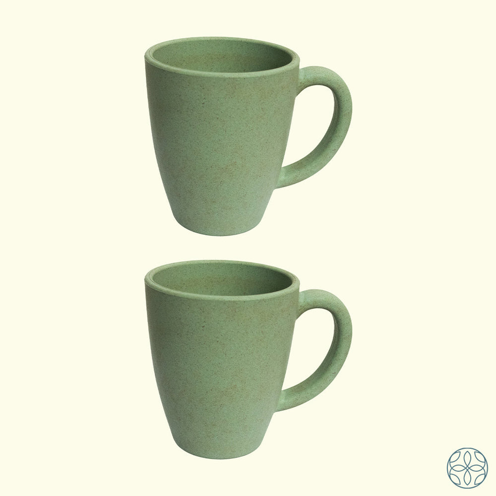 Irida Naturals Rice Husk Coffee Mugs - 300ml