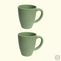 Irida Naturals Rice Husk Coffee Mugs - 300ml
