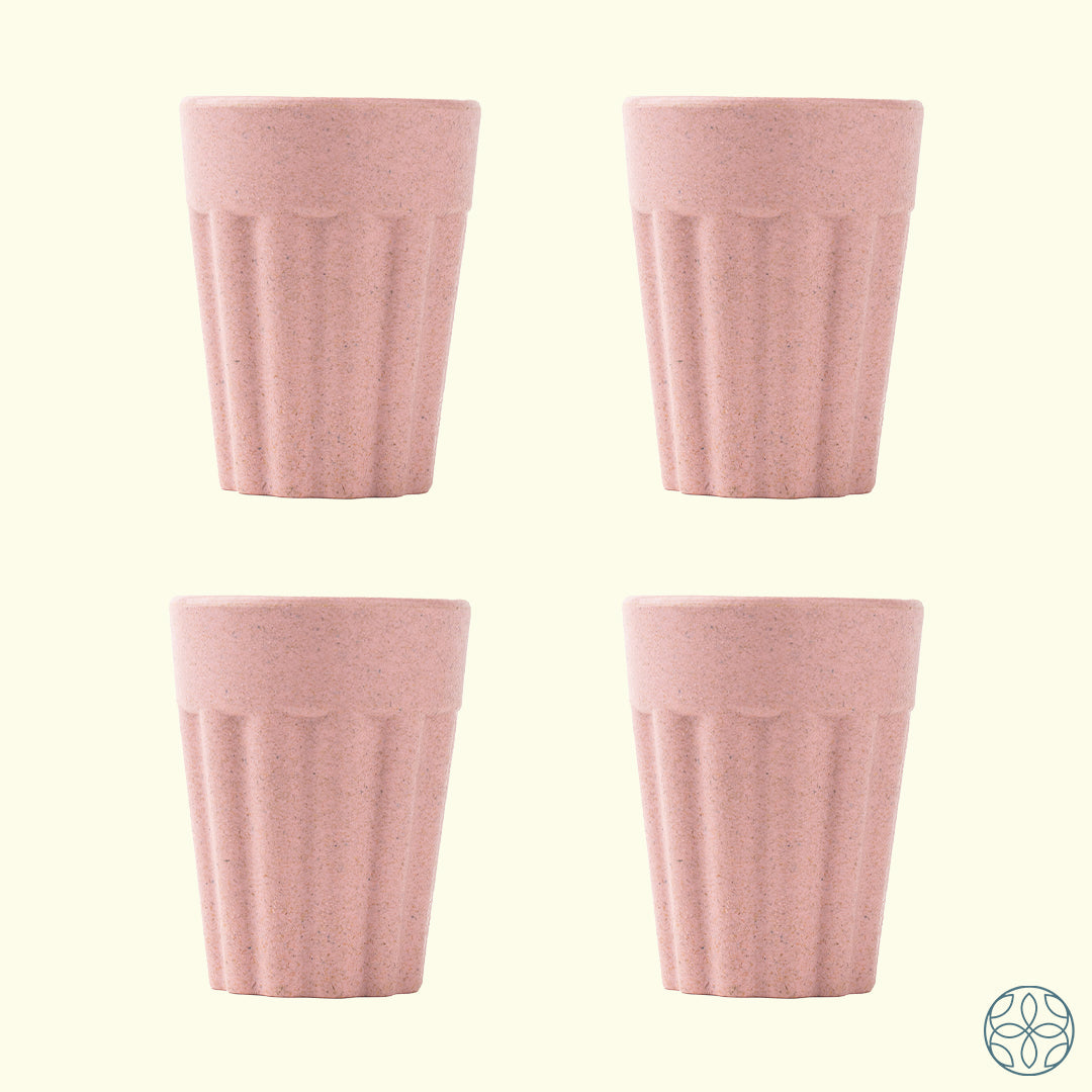 Irida Naturals Rice Husk Cutting Chai Cups